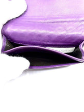 Load image into Gallery viewer, BOTTEGA VENETA Bottega Veneta Card Case Business Card Holder Purple 
