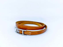 Load image into Gallery viewer, HERMES Api Bracelet Leather Brown 
